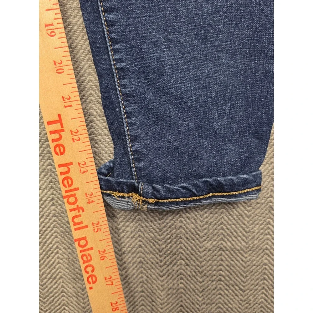 ana A New‎ Approach Womens High Rise Skinny Ankle Jeans Dark Wash Size 8